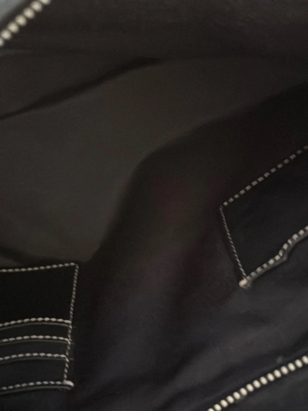 Coach leather tote with dust bag